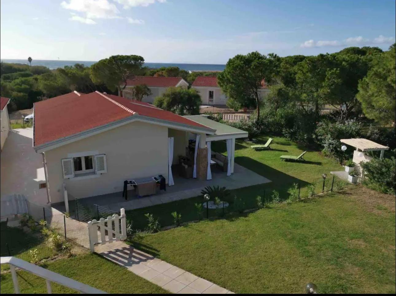 Magnifique Villa Neuve En Bord De Mer Sassari Exterior foto