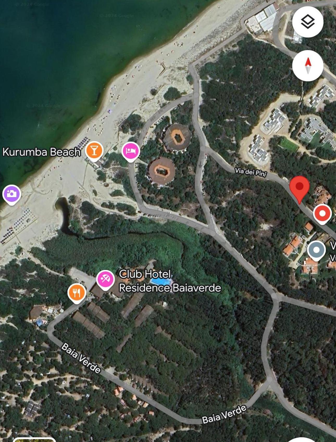 Magnifique Villa Neuve En Bord De Mer Sassari Exterior foto